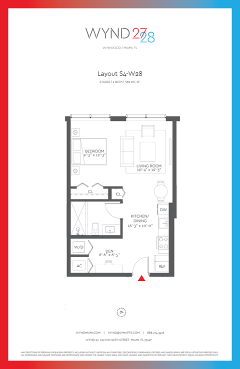 W28 - Studio_589 SF at WYND 27 & WYND 28, Florida